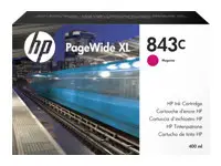 HP 843C ink cartridge magenta 400ml PageWide