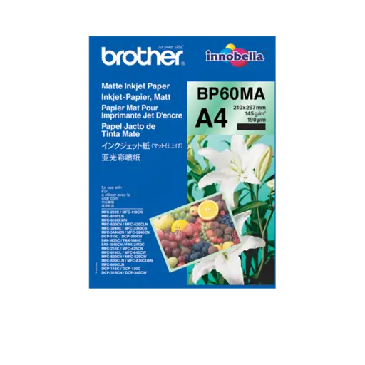 BROTHER MATTE INKJET PAPER A4 (25SH)
