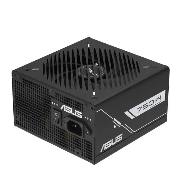 ASUS Prime 750W Gold Black Edition, 80 Plus & Cybenetics Gold certified, ATX 3.1, Fully modular etched cables – 5
