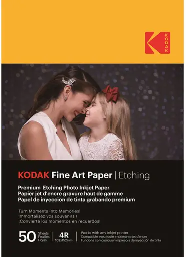 Kodak photo paper 10x15cm Fine Art Paper Etching 210g 50 sheets