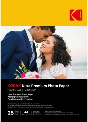 Kodak photo paper A4 Ultra Premium glossy 280g 25 sheets