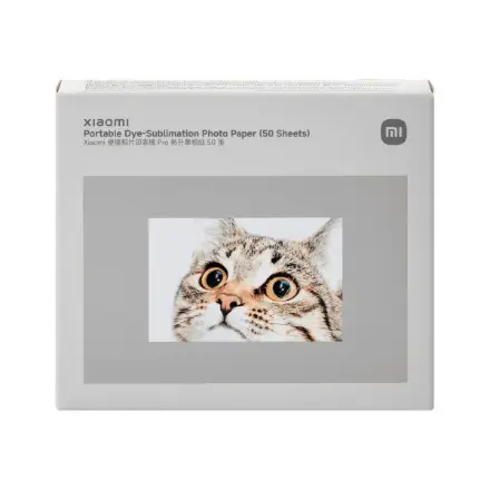 Xiaomi Portable Dye-Sublimation Photo Paper (50 Sheets)