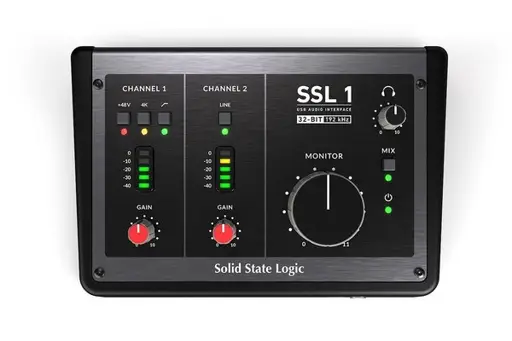 Solid State Logic SSL 1 - USB-C garso sąsaja su 2 įėjimais ir 2 išėjimais