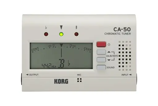 Korg CA-50 - chromatinis derintuvas, baltas