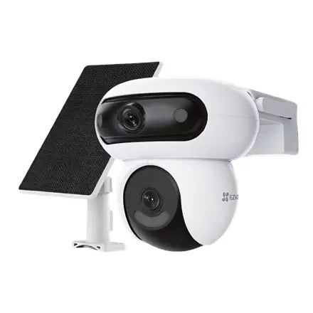 EZVIZ Battery-Powered PT IP Camera with Solar Panel Kit