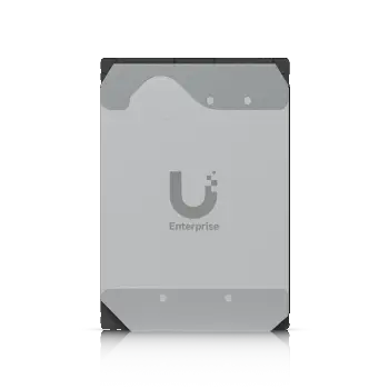 Ubiquiti Enterprise 3.5" HDD, 16TB, Enterprise-grade 3.5" SATA hard drive ideal for storage-intensive UniFi systems, including Protect camera security.