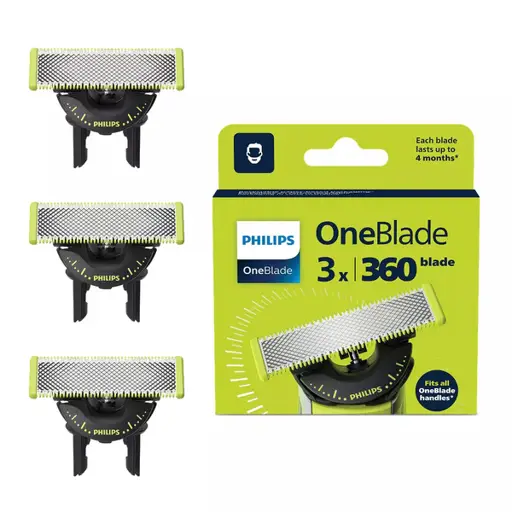 Philips OneBlade 3x replacement blades QP430/50/Damaged package