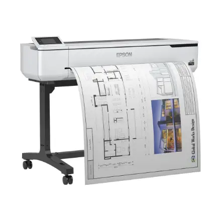 EPSON SureColor SC-T5100 36inch large-format printer colour ink-jet Roll 91.4cm 2400x1200dpi Gigabit LAN Wi-Fi USB 3.0 Cutter