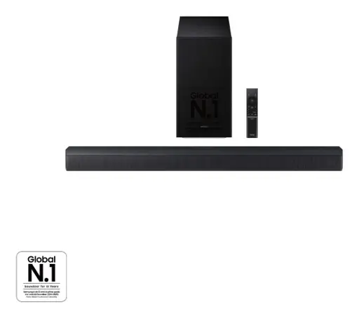 Samsung B-series HW-B650F Soundbar Garso sistema, 3.1 ch, Juoda