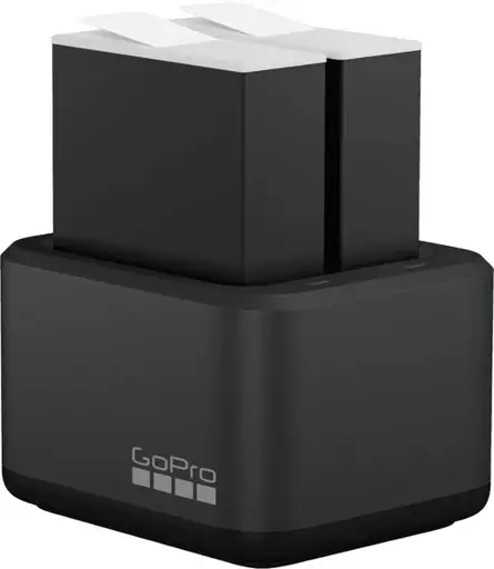 GOPRO DUAL BATTERY CHARGER + ENDURO BATTERY (HERO12/HERO11/HERO10/HERO9 BLACK )