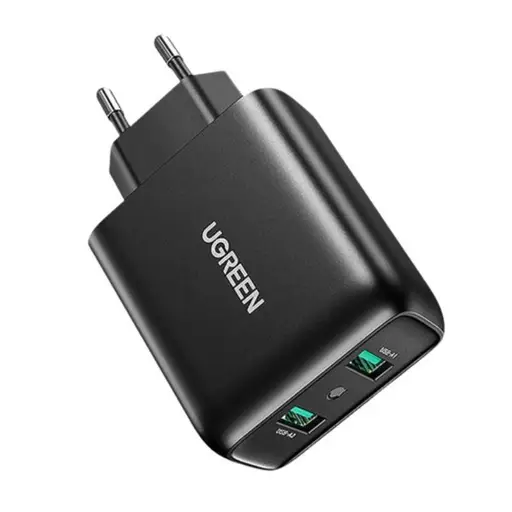 Ugreen tinklo įkroviklis 2× USB-A 36 W QC3.0 juodas (CD161)