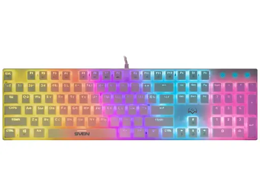 Keyboard SVEN KB-G9200, Mechanical backlit gaming keyboard, 20 function, Hot Swap and Keycap Double Injection Technology