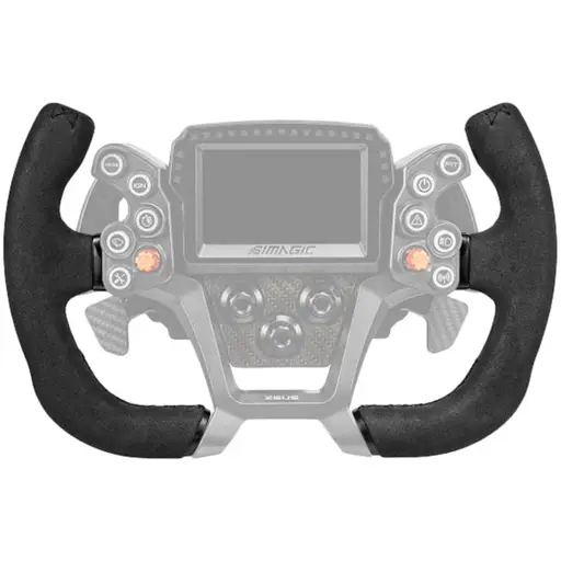 SIMAGIC ZGT-300MC (Suede), 300 mm Modern Open-top, unobstructed dash view, Formula