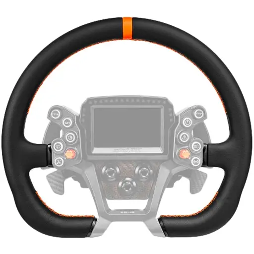 SIMAGIC ZGT-320CD (Leather), 320 mm Classic D-shape, ergonomic flat-bottom