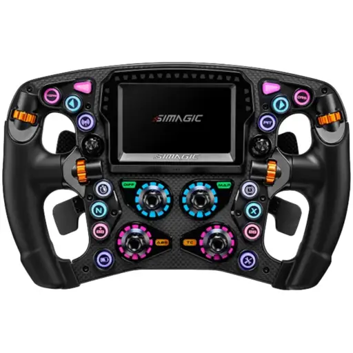 SIMAGIC Zeus Formula Steering Wheel, 280 mm, 5mm carbon fiber, CNC aluminum