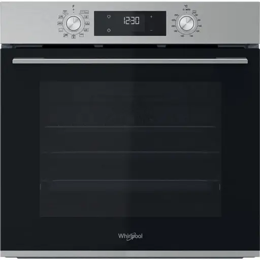 Whirlpool OMK58CU1SX 71 L Juoda, Nerūdijančiojo plieno