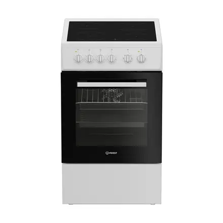INDESIT Cooker I5V8PMW Hob type Ceramic