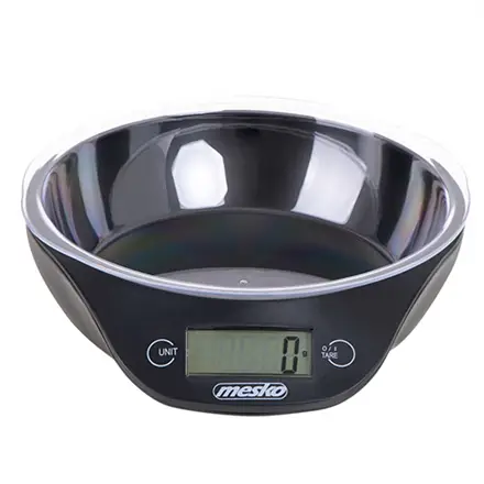 Mesko Kitchen scale with a bowl