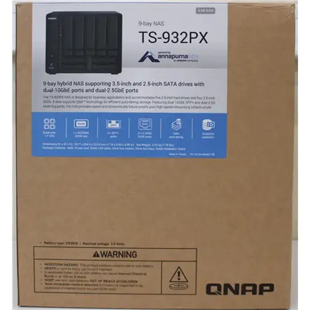 SALE OUT. QNAP 9-Bay QTS NAS