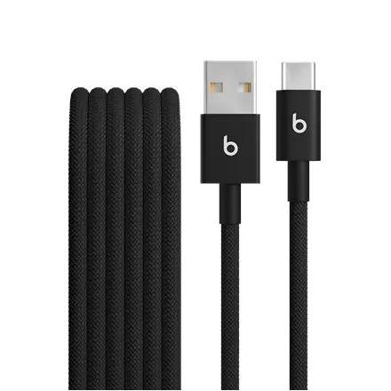 Apple USB-A to USB-C Woven Cable (1.5 m) - Bolt Black