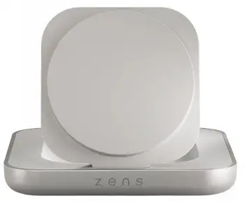 ZENS MAGNETIC NIGHTSTAND CHARGER WHITE