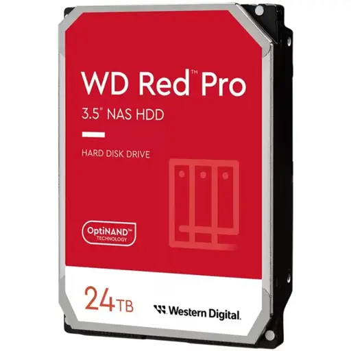 WD Red Pro NAS 24TB SATA 6Gb/s HDD 3.5inch internal