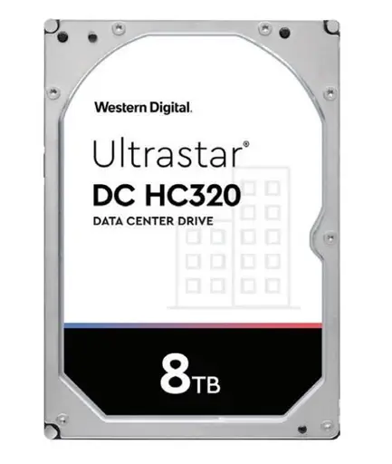 WESTERN DIGITAL Ultrastar DC HC320 3.5inch 26.1MM 8TB 256MB 7200RPM SAS ULTRA 512E SE P3
