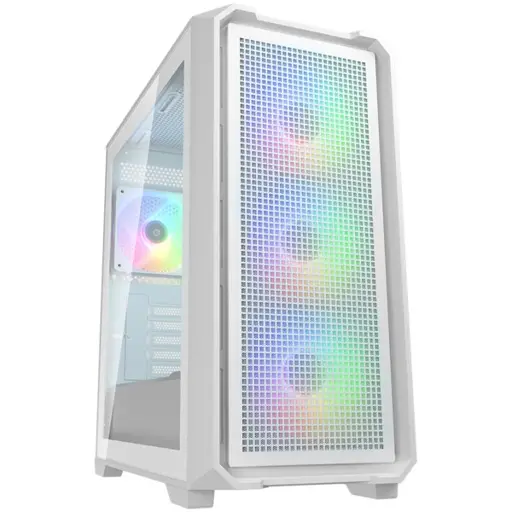 COUGAR MX600 Mini V2 RGB PC Case, Mini Tower, White