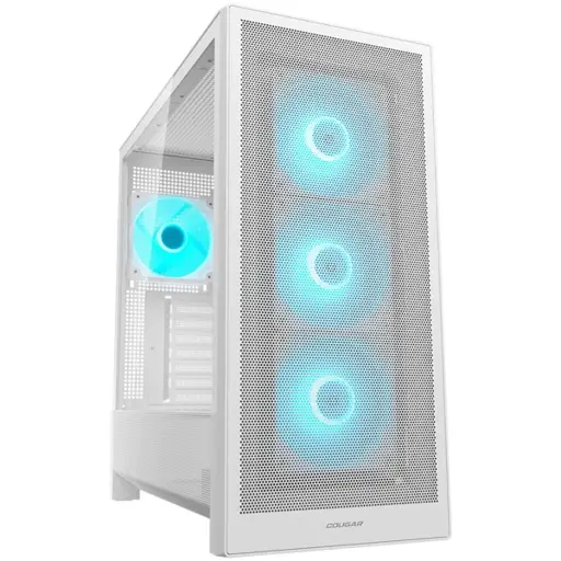 COUGAR MX230 RGB PC Case, Mid Tower, White