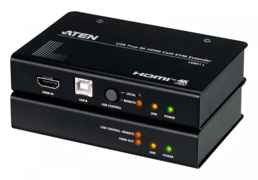 KVM Extender USB True 4K HDMI Cat6