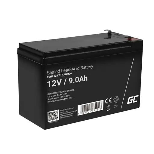 GREENCELL Battery AGM 12V9AH