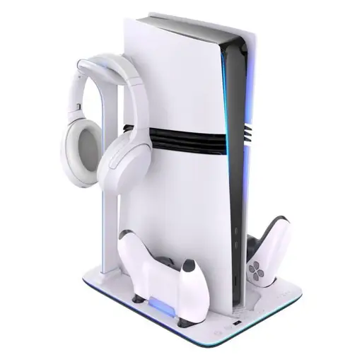 FIXED Docking Station for PlayStation 5 (Pro/Slim), black and white