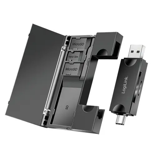 USB3.2 Gen1 card reader for SD/microSD cards