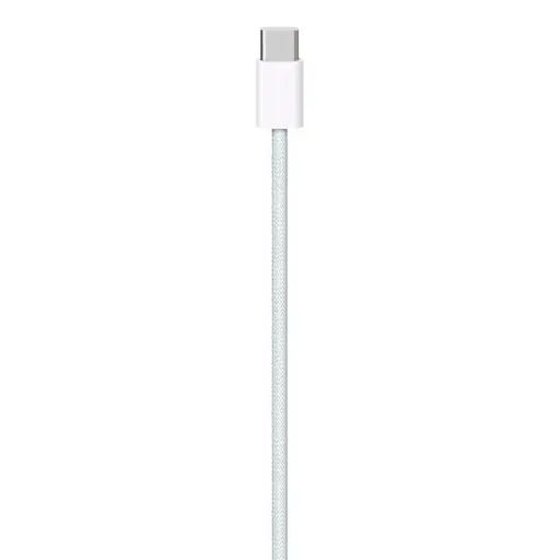 Apple USB-C Woven Charge Cable 1 m, White, USB-C, USB-C