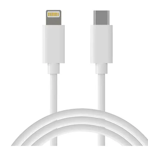 USB Laidas - Laidas USB Type C - Lightning, PD, 18W, 1m