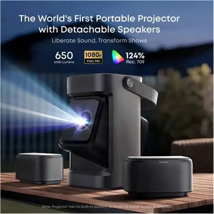 Anker Nebula Nebula P1 Portable Projector with Detachable Speakers – 2