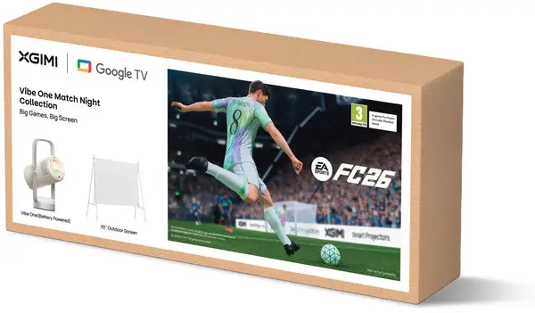 „XGIMI Vibe One“ garsiakalbis, „Match Night“ kolekcija, kuponas be žaidimo – 4