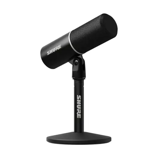 Shure MV6 gen2 - USB-C jungties kardioidinis dinaminis mikrofonas, skirtas žaidėjams ir transliuotojams, juodos spalvos