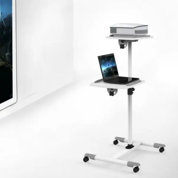 Techly Universal projector/notebook trolley two shelvy – 2