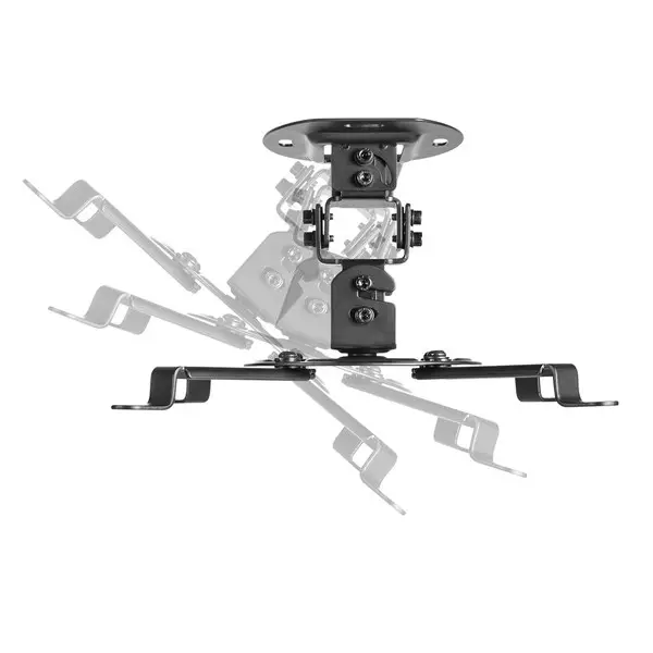 „Maclean“ projektoriaus lubinis laikiklis / pakaba, 54–320 mm, iki 13,5 kg, pasukamas 360 laipsnių kampu MC-200 B – 9