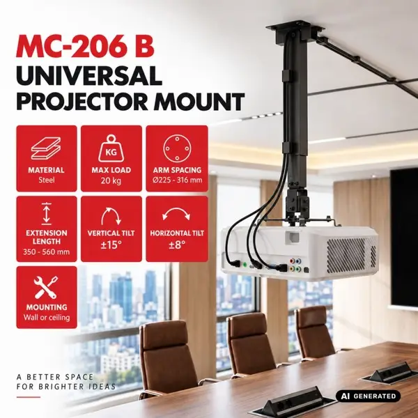 Universal projector mount MC-206 B – 2