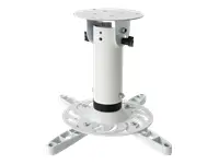 TECHLY 022274 Universal projector ceiling mount 20 cm 15 kg white – 6