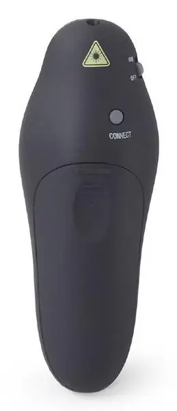 Gembird WP-L-11 belaidis valdymo pultas pristatymams RF Juoda – 6