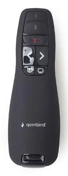 Gembird WP-L-12 belaidis valdymo pultas pristatymams RF Juoda – 2