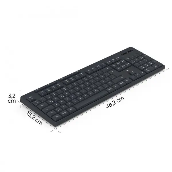 wireless keyboard WK-200 black – 2