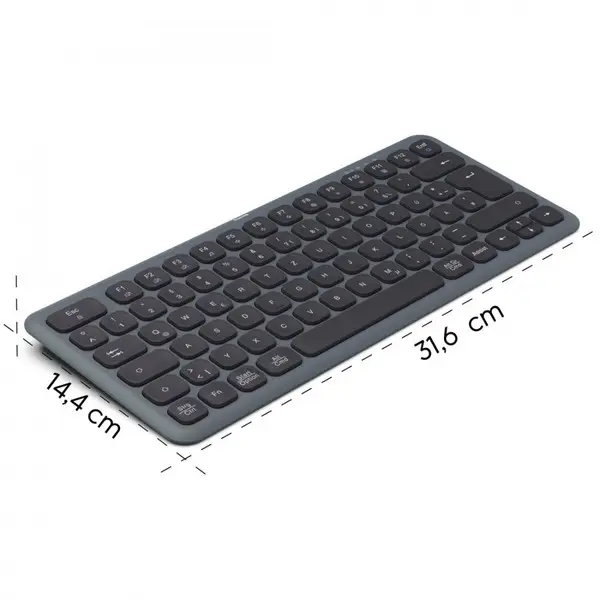 WK-500 multi device keyboard black-grey – 2