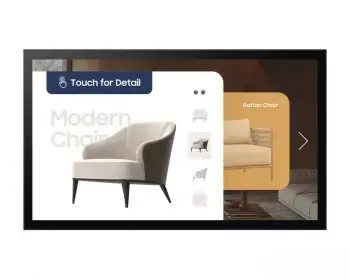 SAMSUNG 32" QM32C-T FHD 400 NITS 16/7 SOC WIFI CAPACITIVE TOUCH