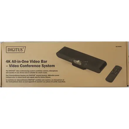 SALE OUT. Digitus 4K All-in-One Video Bar - Video Conference System