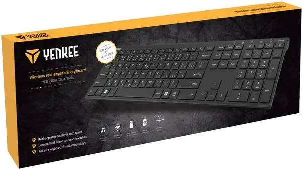YENKEE YKB 2000 CSBK Wireless keyboard – 6