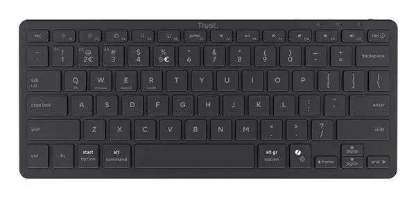 Trust Nado II klaviatūra Namams / biurui USB + Bluetooth QWERTY Anglų (JAV) Juoda – 3